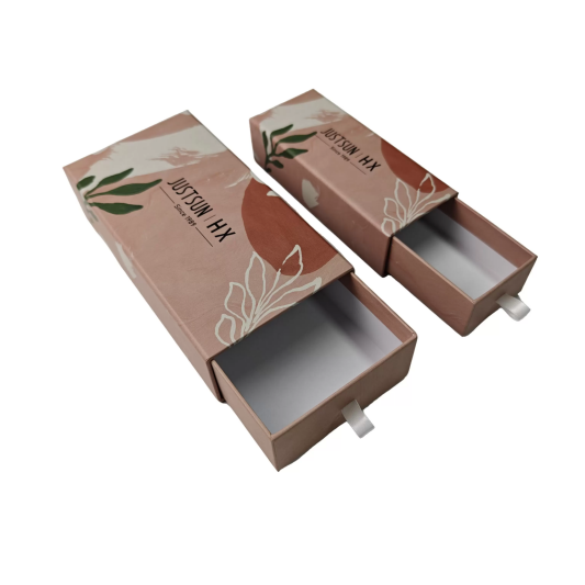 段ボール製の引き出し箱