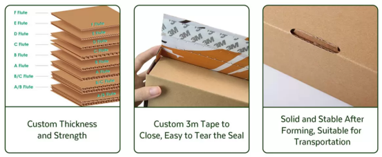 蓋と底の紙箱工場