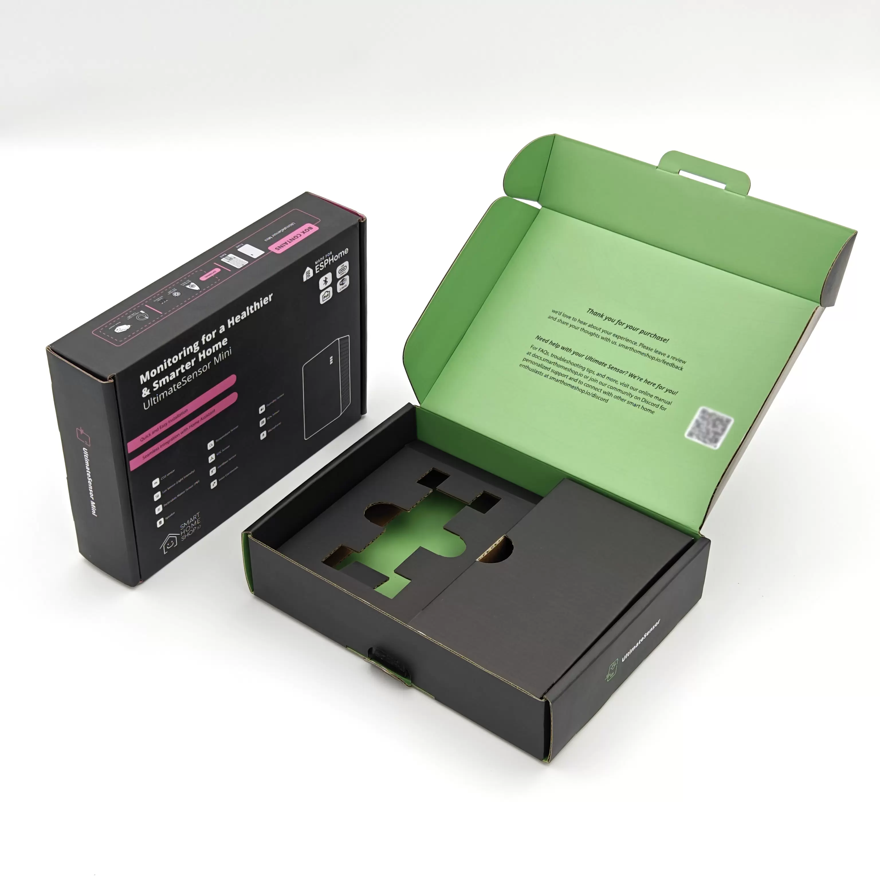 電子機器の配送梱包箱