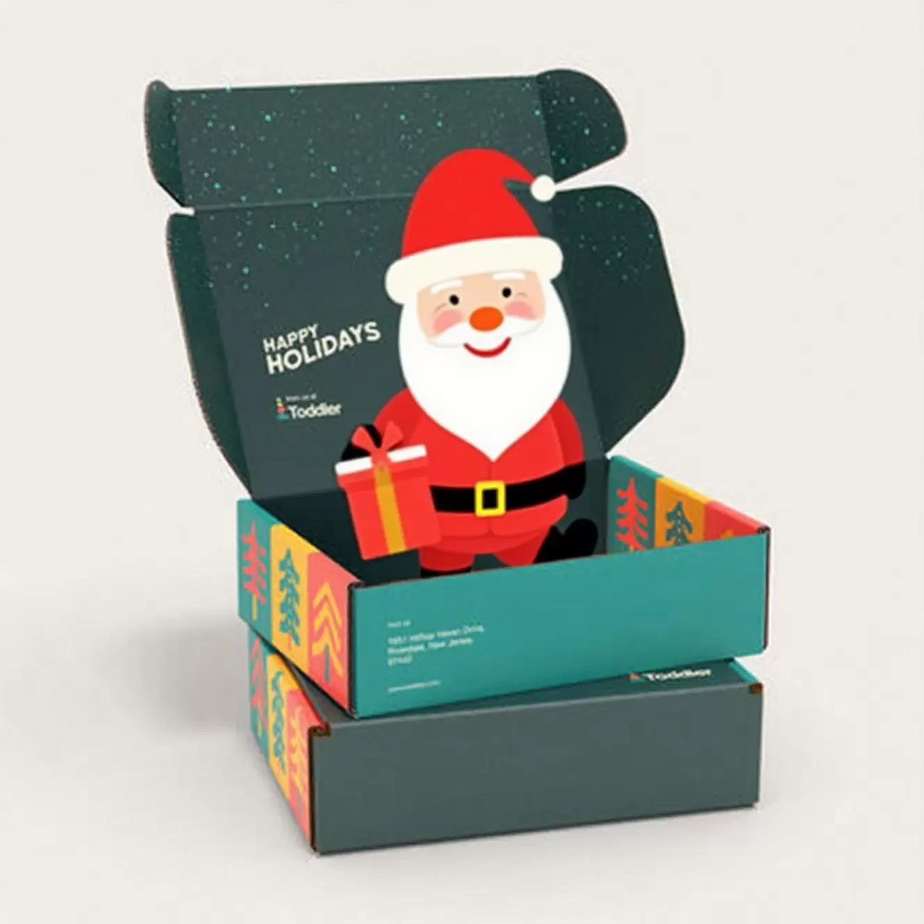 カスタムクリスマスメーラーボックス