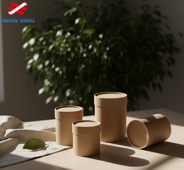 円筒形の段ボール箱 円筒形の段ボール箱