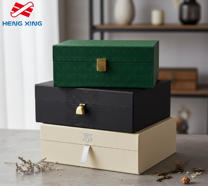 カスタムの硬質引き出しボックスを使用する